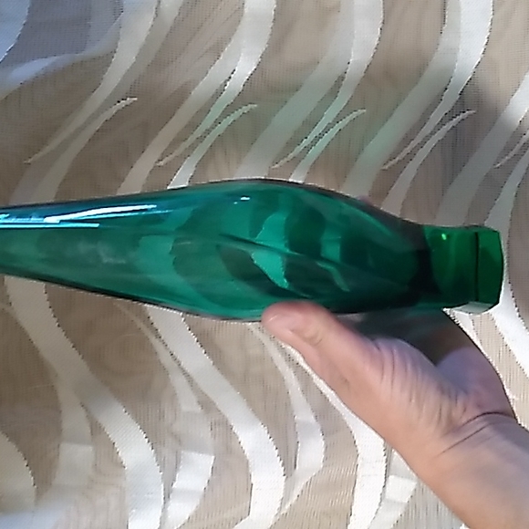 Vintage GREEN Sommerso Vase - Picture 2 of 5